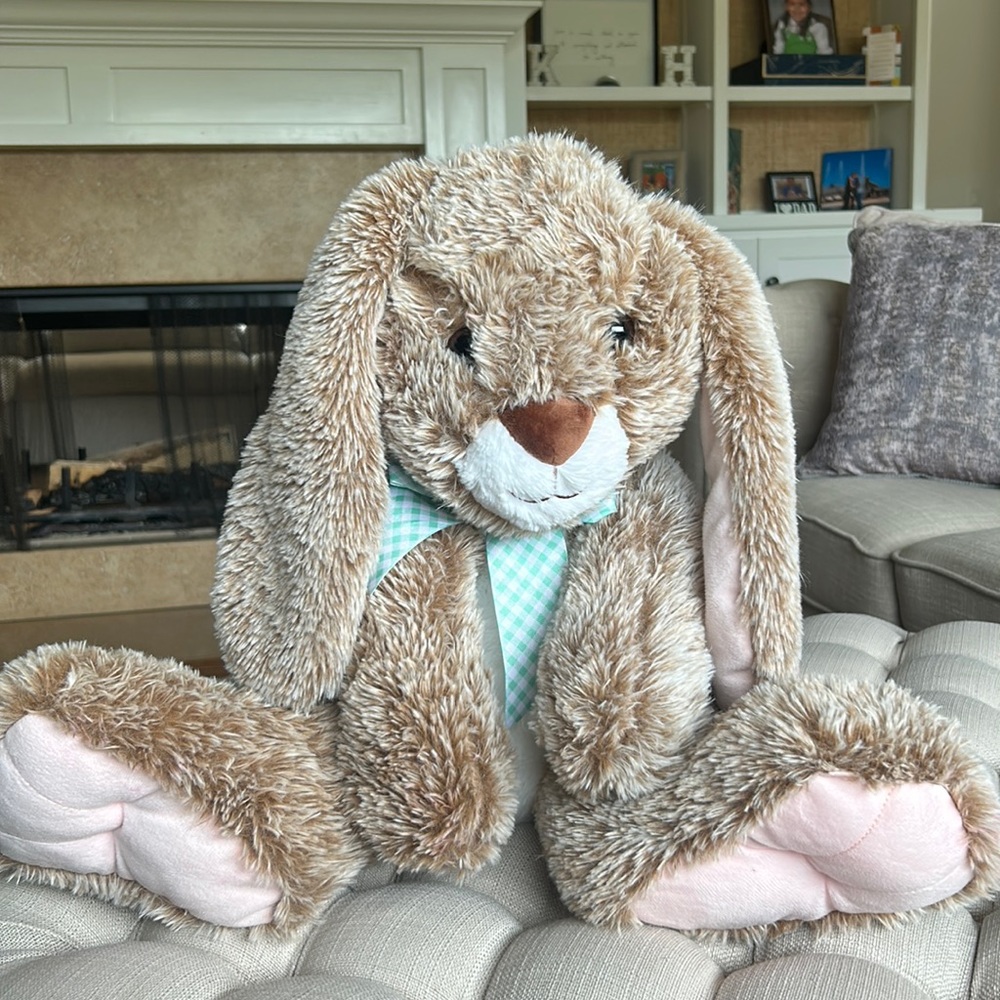 Easter bunny plush toy